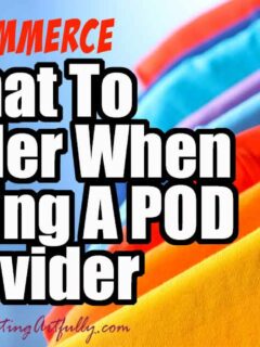 Things To Consider When Choosing A POD Provider