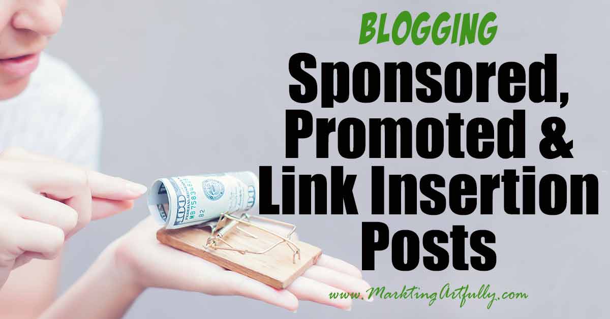Differences Between Sponsored, Promoted & Link Insertion Posts
