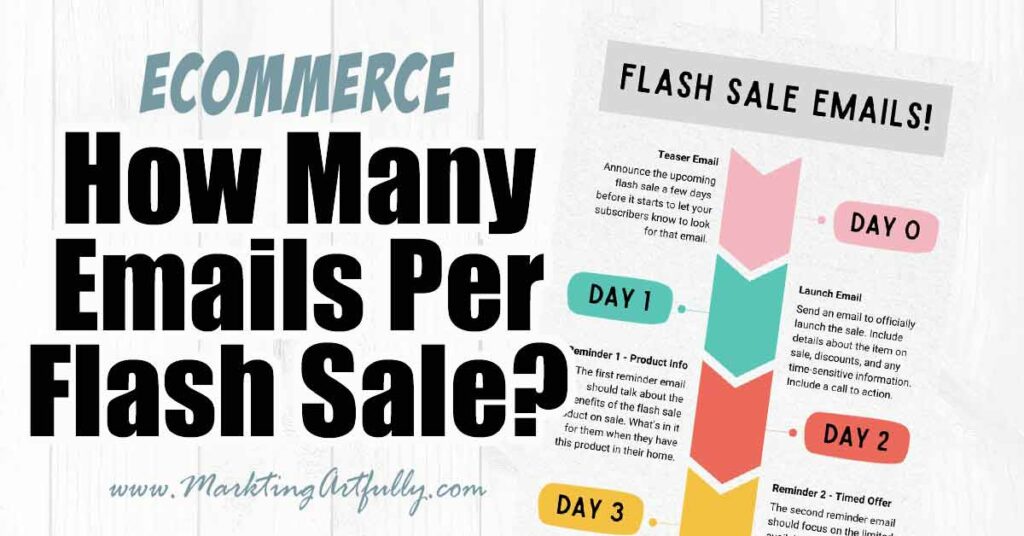 How Many Emails Should You Send During A 5 Day Flash Sale?