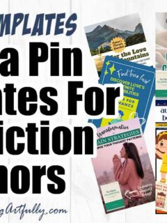 9 Free Canva Pin Templates For Non Fiction Authors