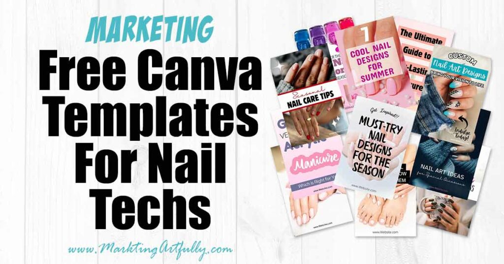 11 Free Canva Templates for Nail Techs
