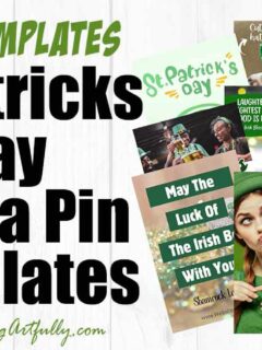 11 Free St. Patricks Day Pinterest Pin Templates in Canva