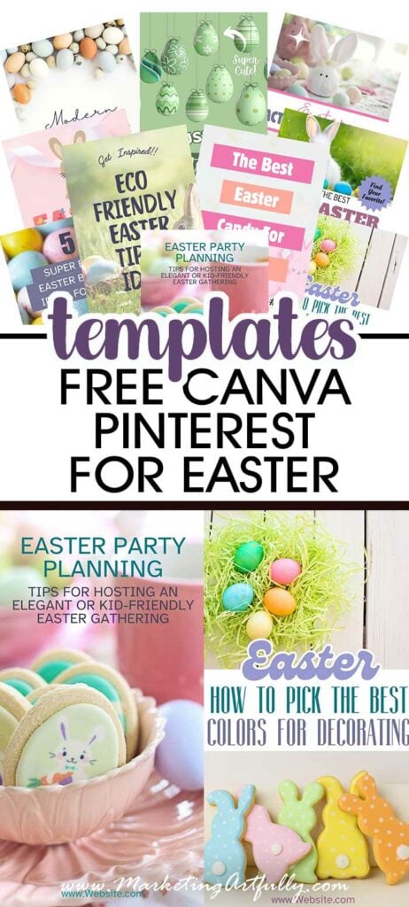 11 Free Easter Pin Templates for Your Business (Canva Edition!) 