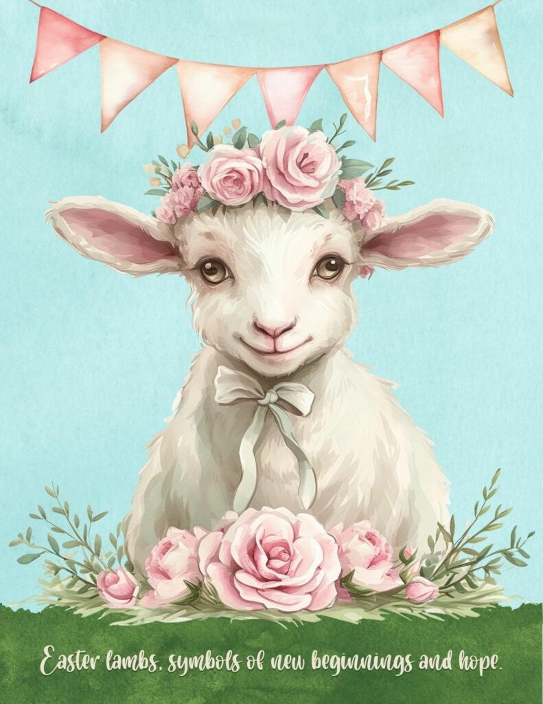 Easter Lambs, Symbol of New Beginnings & Hope