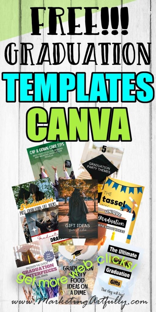 11 Free Canva Pinterest Pin Templates for Graduation
