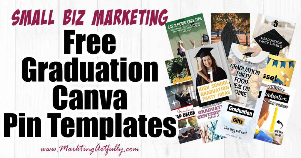 11 Free Canva Pinterest Pin Templates for Graduation 