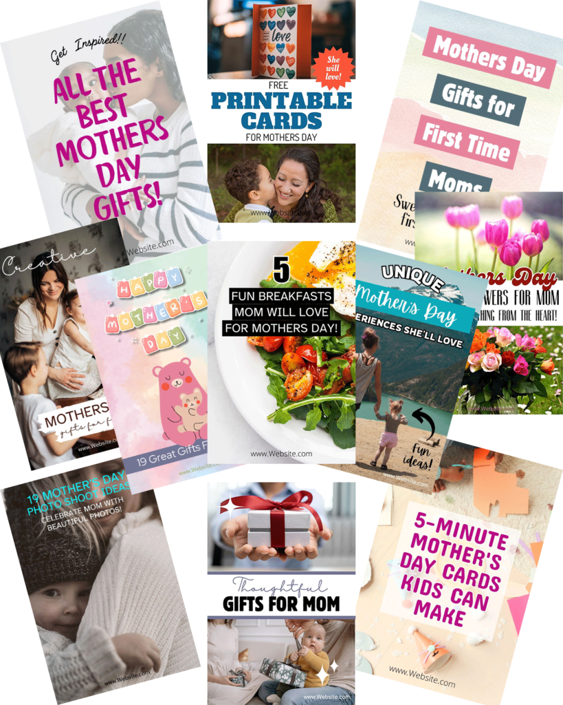 11 Free Canva Pinterest Templates For Mothers Day
