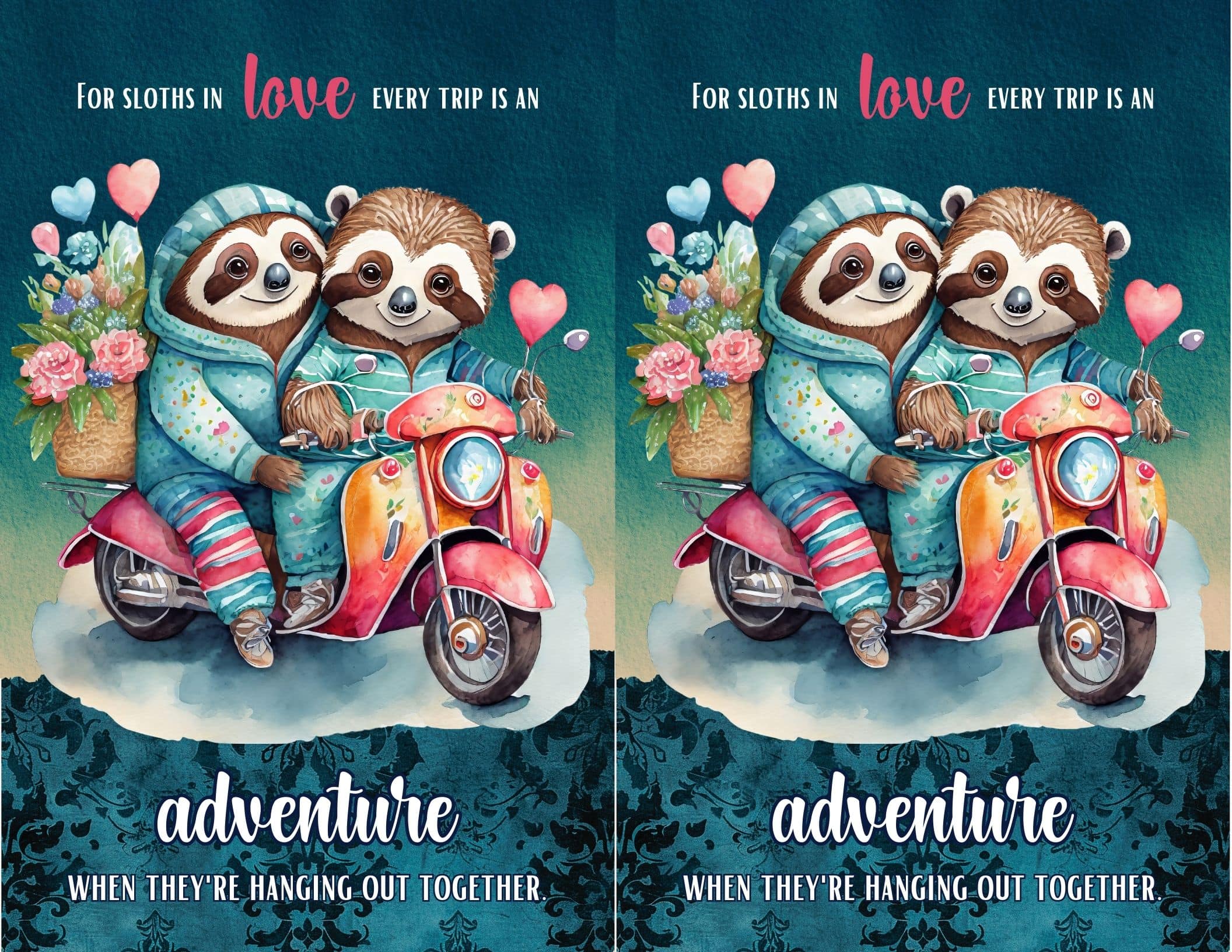 Sloths! 5 Free Printable Planner Covers or Dashboards – Marketing Artfully