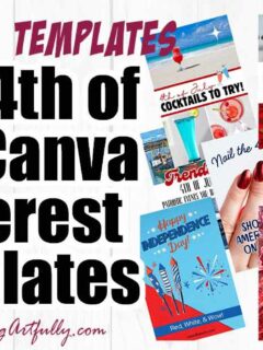 11 Free Canva Pinterest Templates For 4th of July