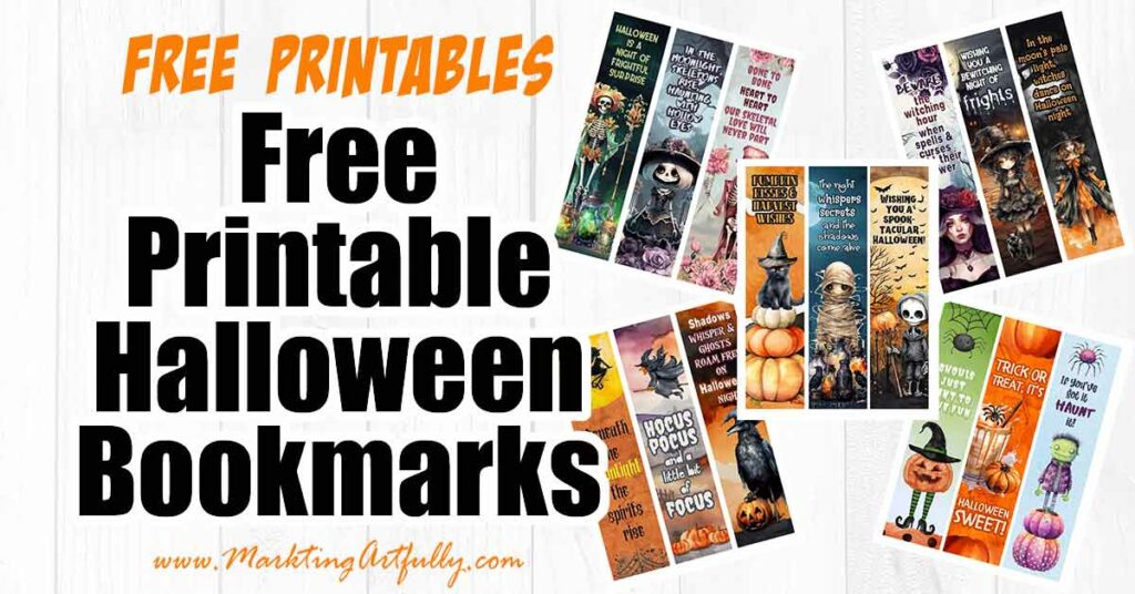 Spooky Good! Free Printable Halloween Bookmarks