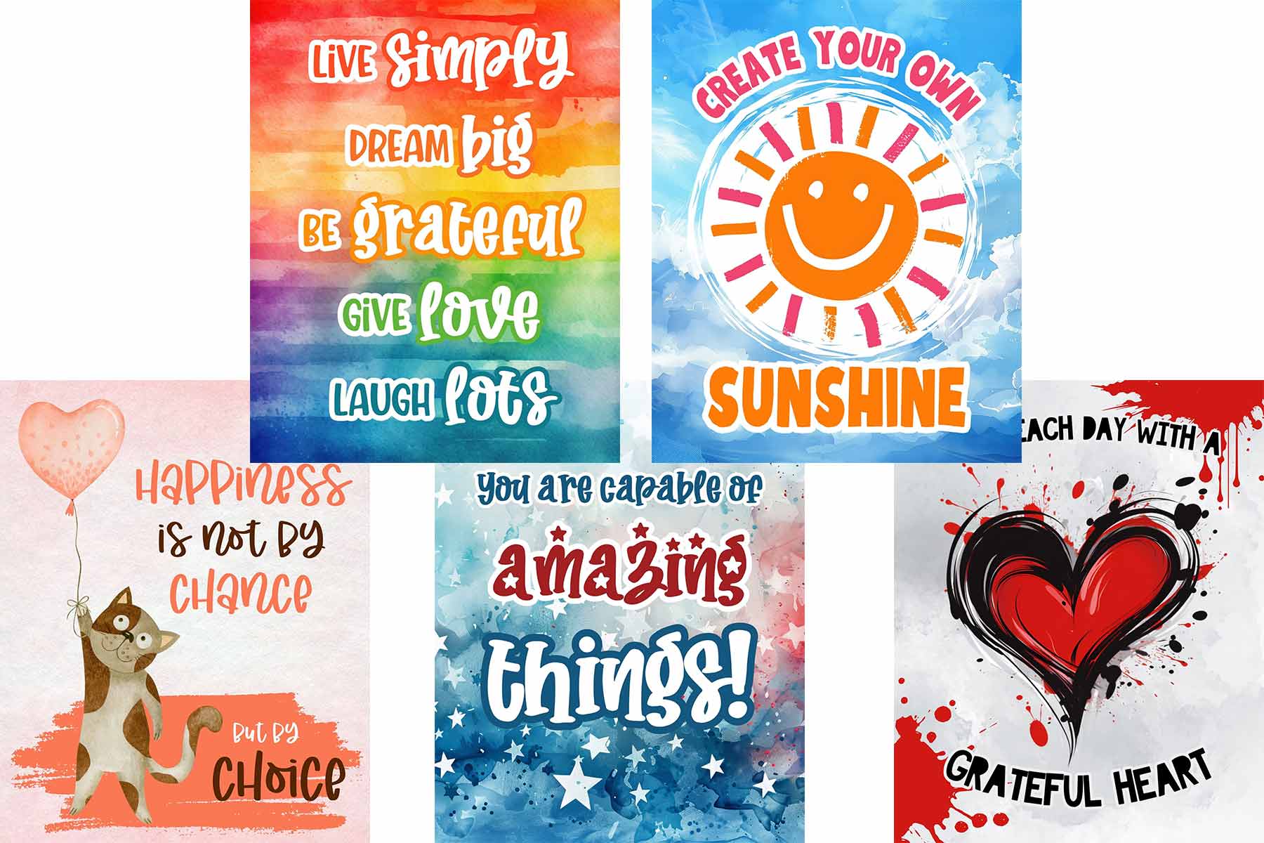 5 Inspiration Wall Art Prints – Free Quotes Download! – Marketing Artfully