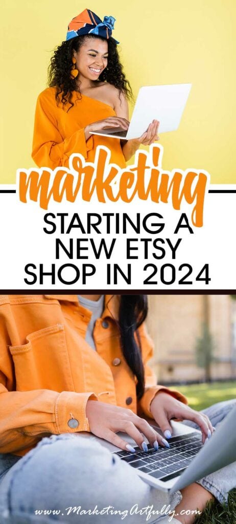 Tips and ideas for how to start a new Etsy store in 2024! This is the first post in a series about things that I do while getting my shop up and running!