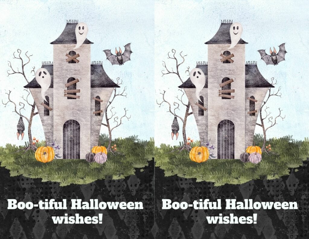 Boo-tiful Halloween wishes! - Free Printable Halloween Planner Cover