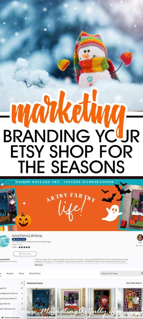 The Super Easy (and Fun) Way To Brand Your Etsy Shop For The Holidays