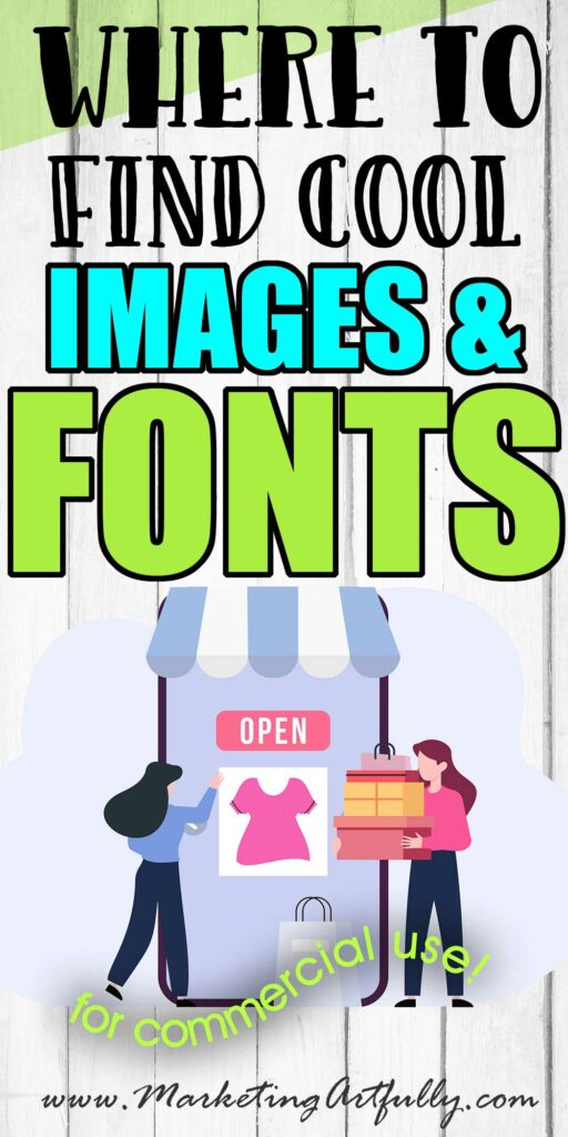 Where To Find Cool Images & Fonts For Commercial Use