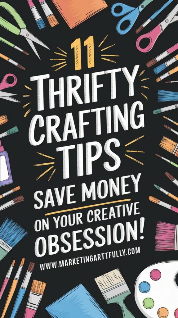 11 Thrifty Crafting Tips - Save Money On Your Creative Obsession!