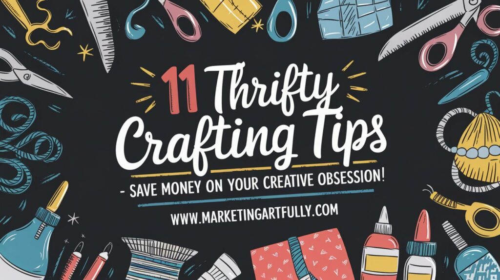 11 Thrifty Crafting Tips - Save Money On Your Creative Obsession!