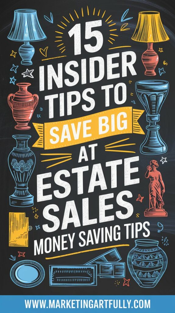 15 Insider Tips To Save Big at Estate Sales - Money Saving Tips