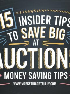 15 Insider Tips To Save Big at Auctions - Money Saving Tips