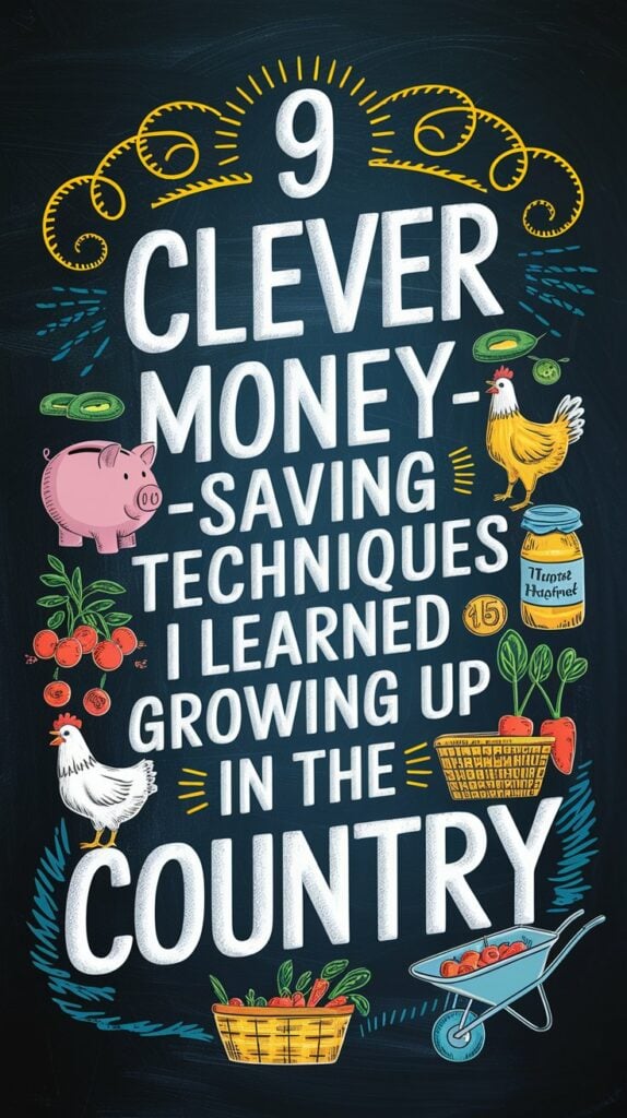 9 Clever Money-Saving Techniques I Learned Growing Up in the Country