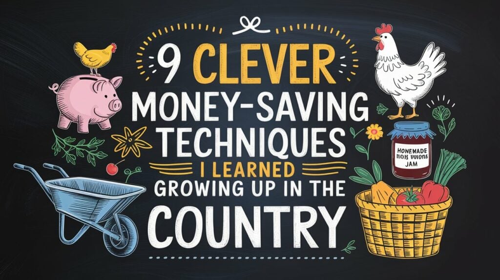 9 Clever Money-Saving Techniques I Learned Growing Up in the Country