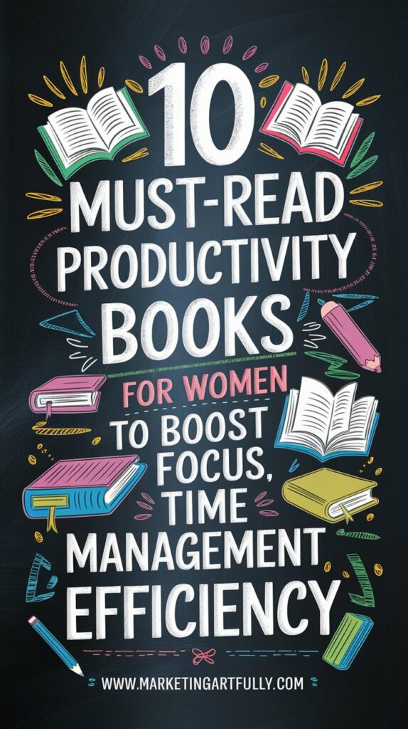 10 Must-Read Productivity Books for Women to Boost Focus, Time Management, and Efficiency