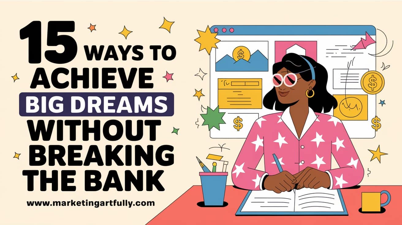 15 Ways To Achieve Big Dreams Without Breaking The Bank