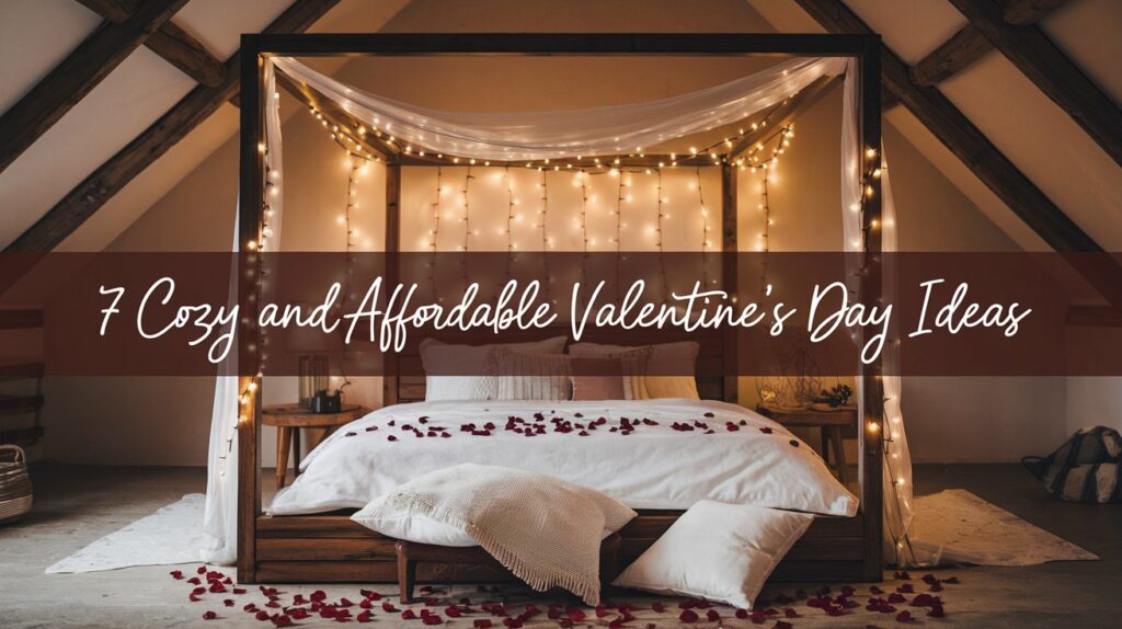 7 Ways To Create a Cozy (And Affordable) Valentine’s Day Ambiance