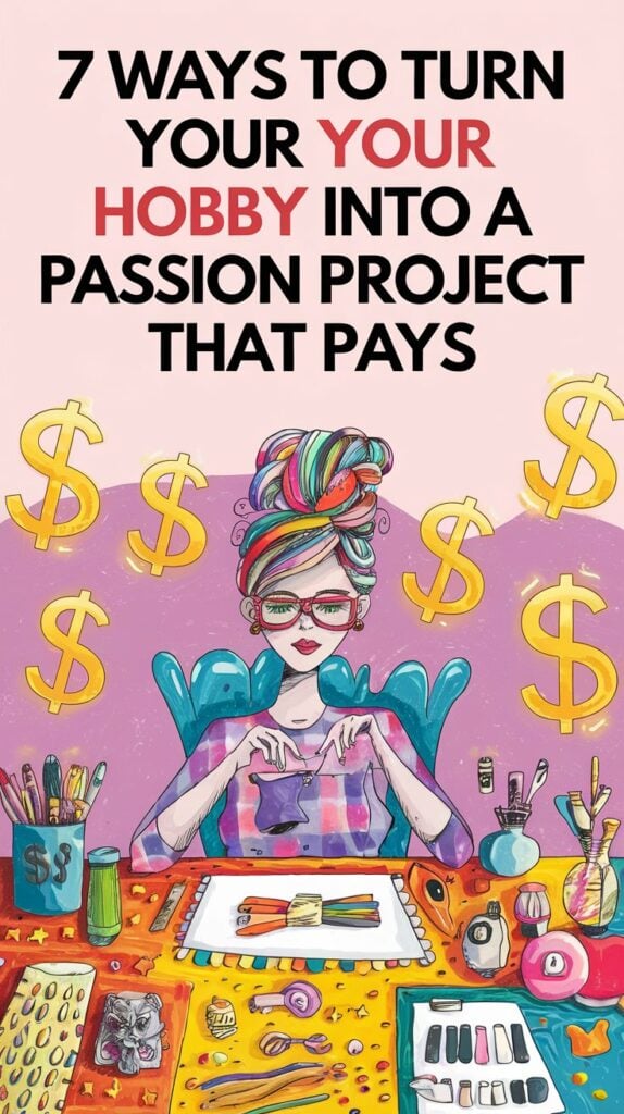 7 Ways to Turn Your Hobby Into a Passion Project That Pays