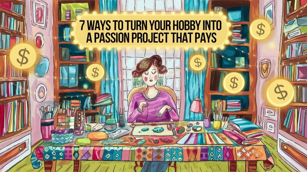 7 Ways to Turn Your Hobby Into a Passion Project That Pays