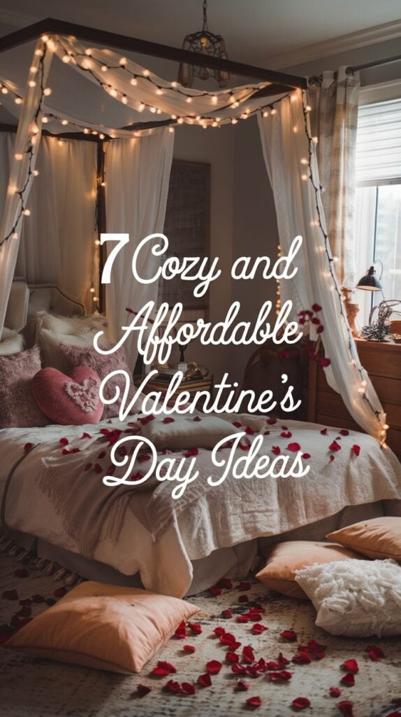 7 Ways To Create a Cozy (And Affordable) Valentine’s Day Ambiance