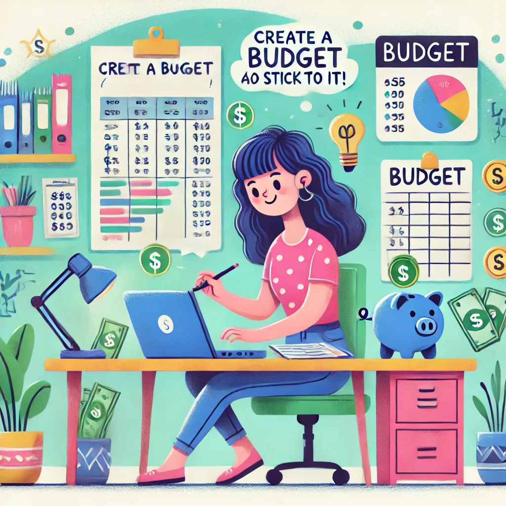 7. Create a Budget (and Stick to It!)