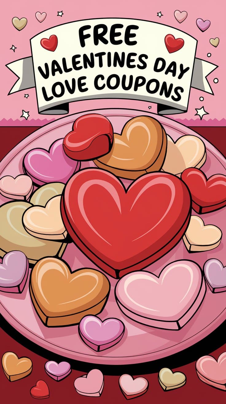 Free Valentines Day Love Coupons