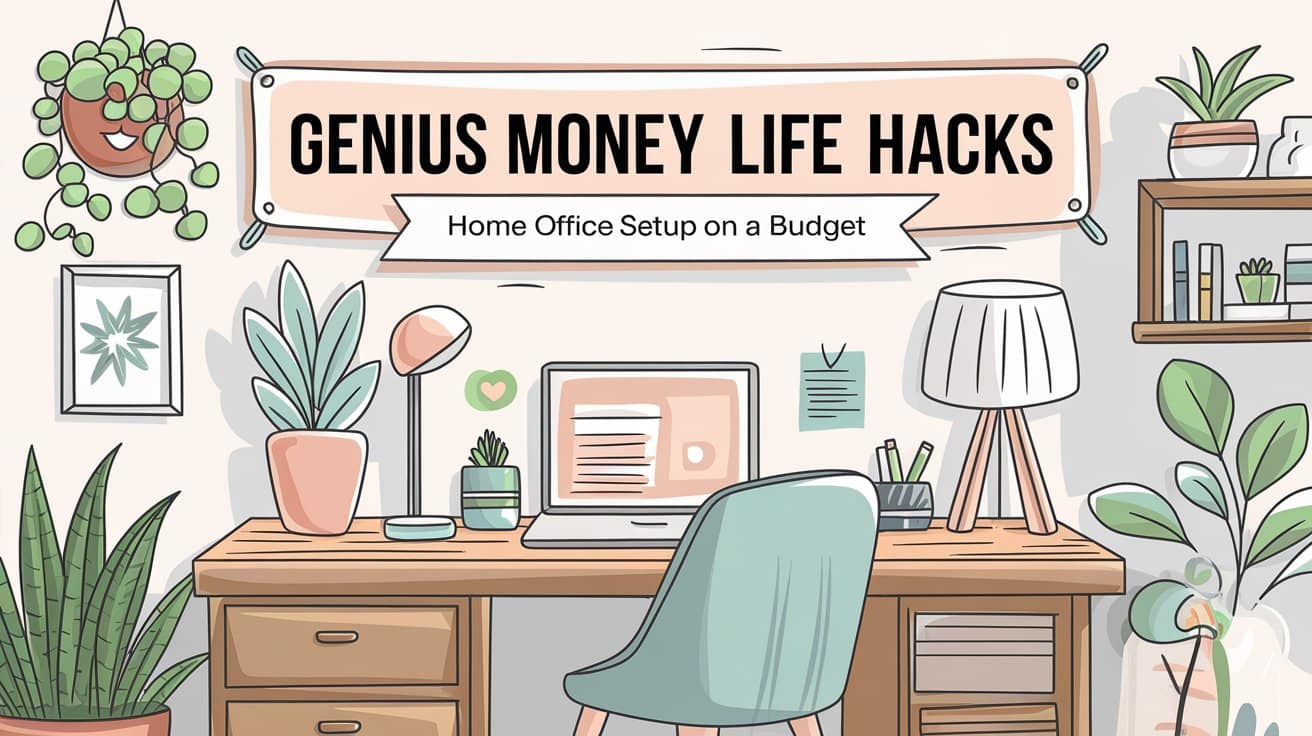 Genius Money Life Hacks to Set Up a Home Office on a Budget