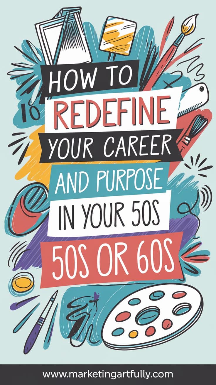 How to Redefine Your Career and Purpose in Your 50s or 60s