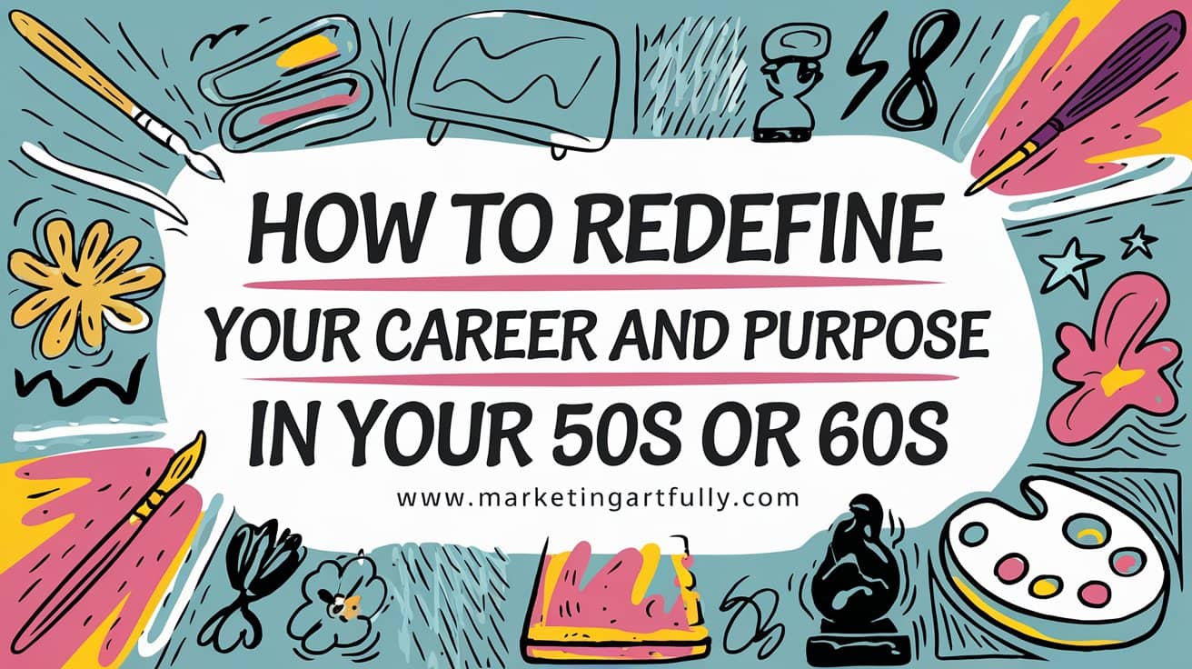 How to Redefine Your Career and Purpose in Your 50s or 60s