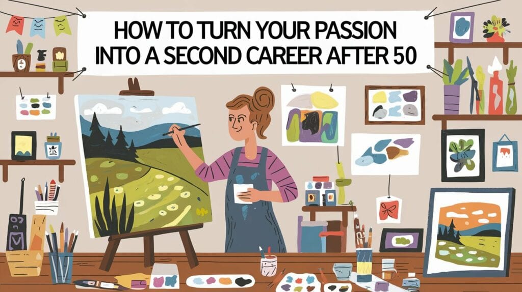 How to Turn Your Passion Into a Second Career After 50 