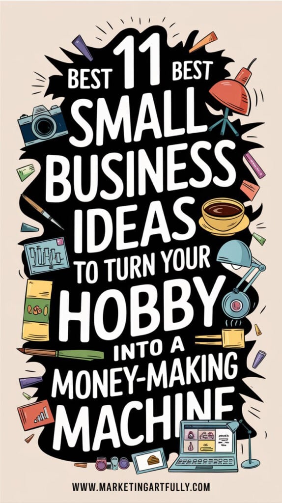 11 Best Small Business Ideas to Turn Your Hobby into a Money-Making Machine
