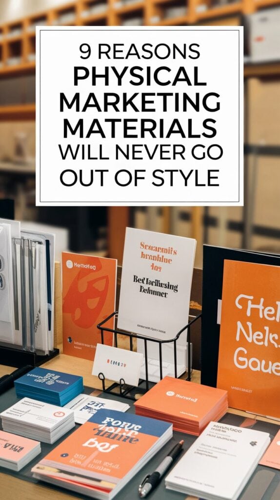 9 Reasons Physical Marketing Materials Will Never Go Out of Style