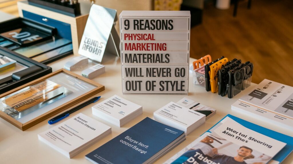 9 Reasons Physical Marketing Materials Will Never Go Out of Style