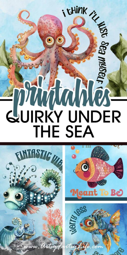 Quirky Creatures - Under the Sea Freebies