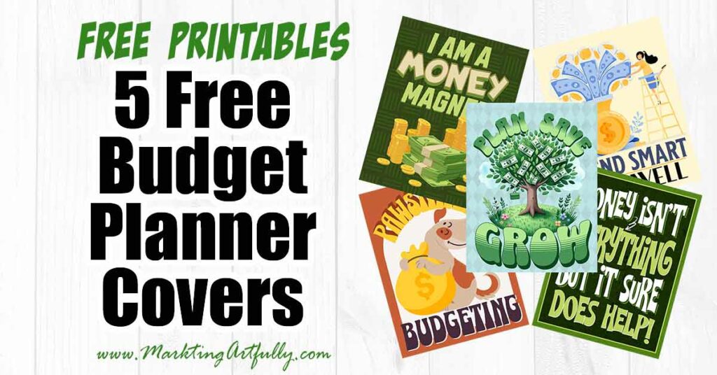 5 Free Budget Planner Covers – Stylish & Fun Designs to Keep You Motivated