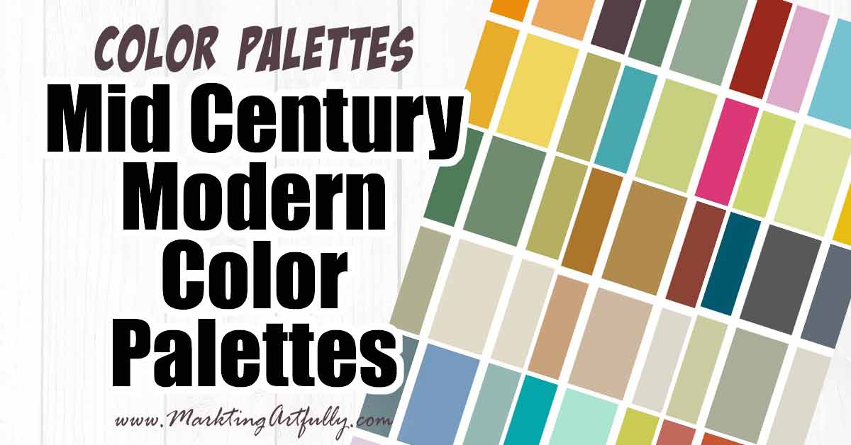 9 Stunning Mid-Century Modern Color Palettes