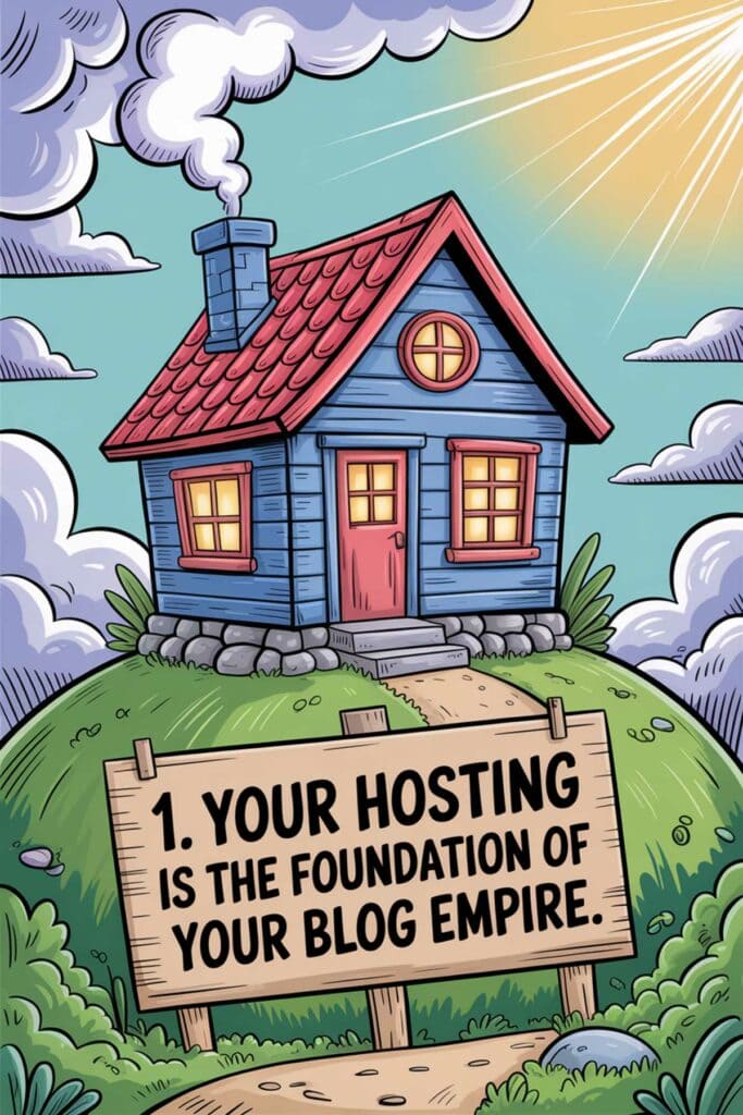 1. Your Hosting Is the Foundation of Your Blog Empire 1. Your Hosting Is the Foundation of Your Blog Empire