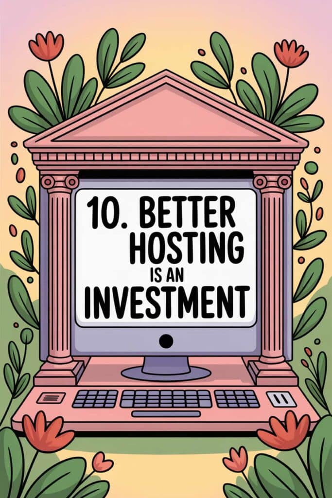 10. Better Hosting Is an Investment, Not an Expense 10. Better Hosting Is an Investment, Not an Expense