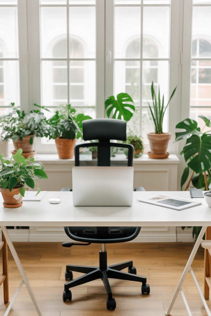 12. Chic Home Office Setup - Wealth Building Vision Board 12. Chic Home Office Setup - Wealth Building Vision Board