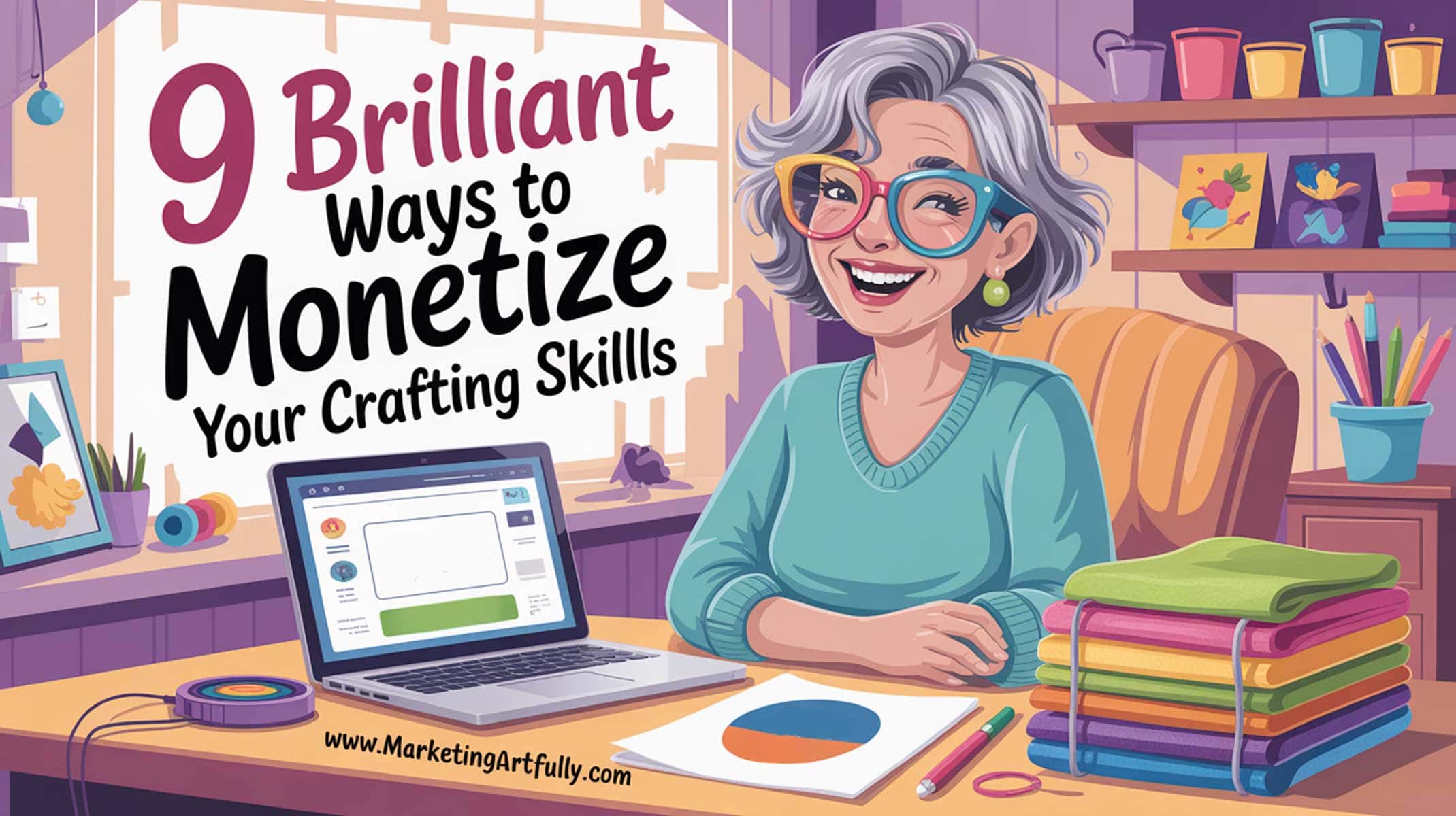 9 Brilliant Ways to Monetize Your Crafting Skills (Even If You Hate Selling)