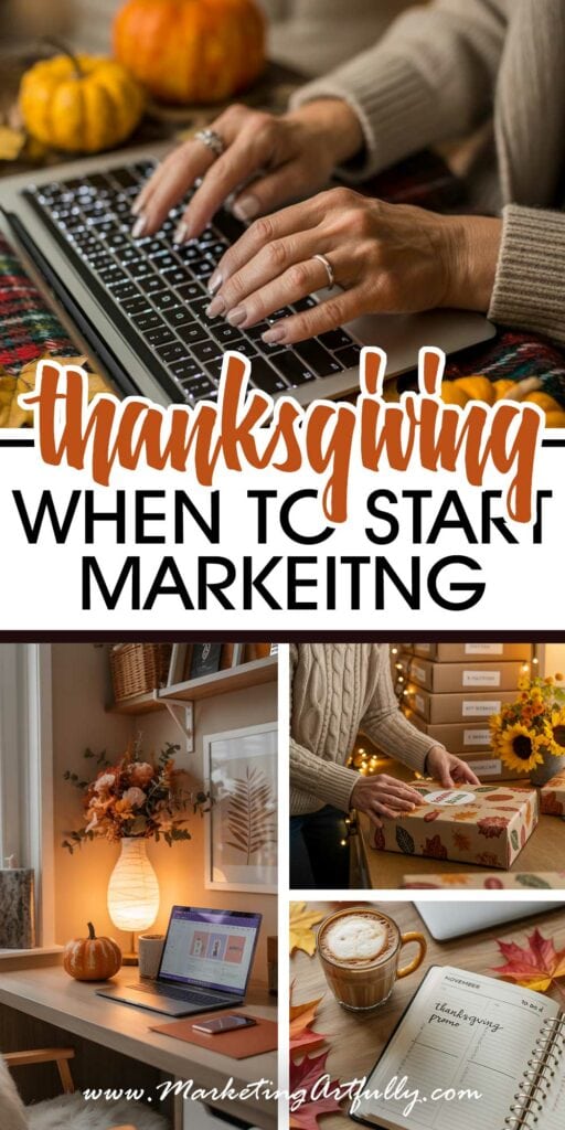 What Time to Start Marketing for Thanksgiving