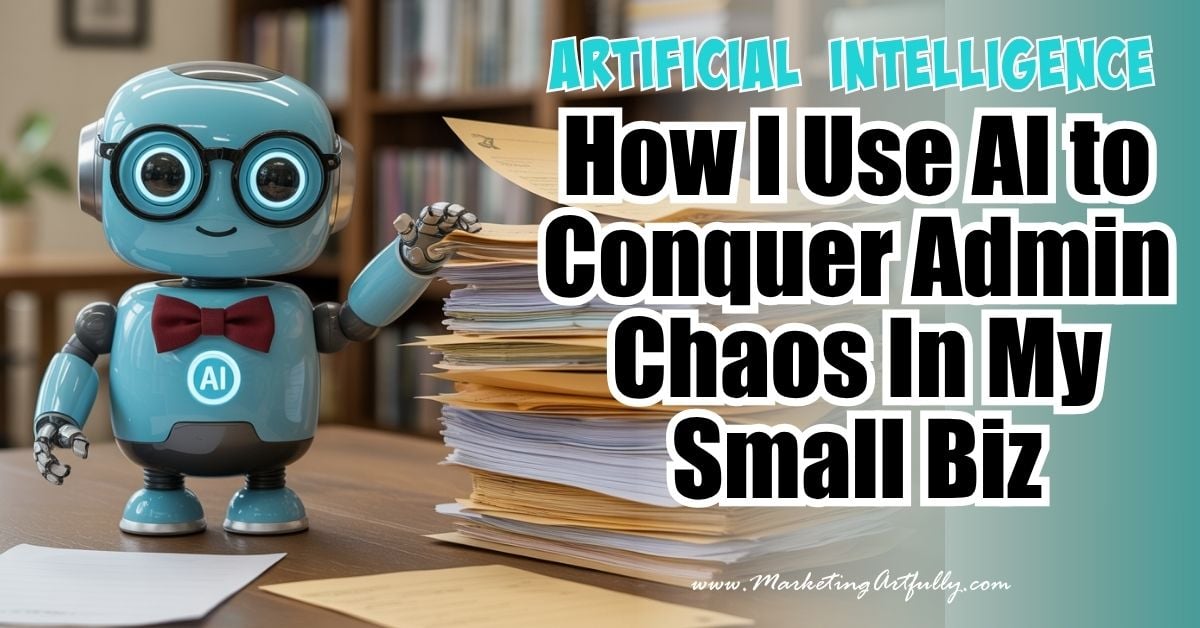 How I Use AI to Conquer Admin Chaos (So I Can Be My Silly, Sparkly Self Again)