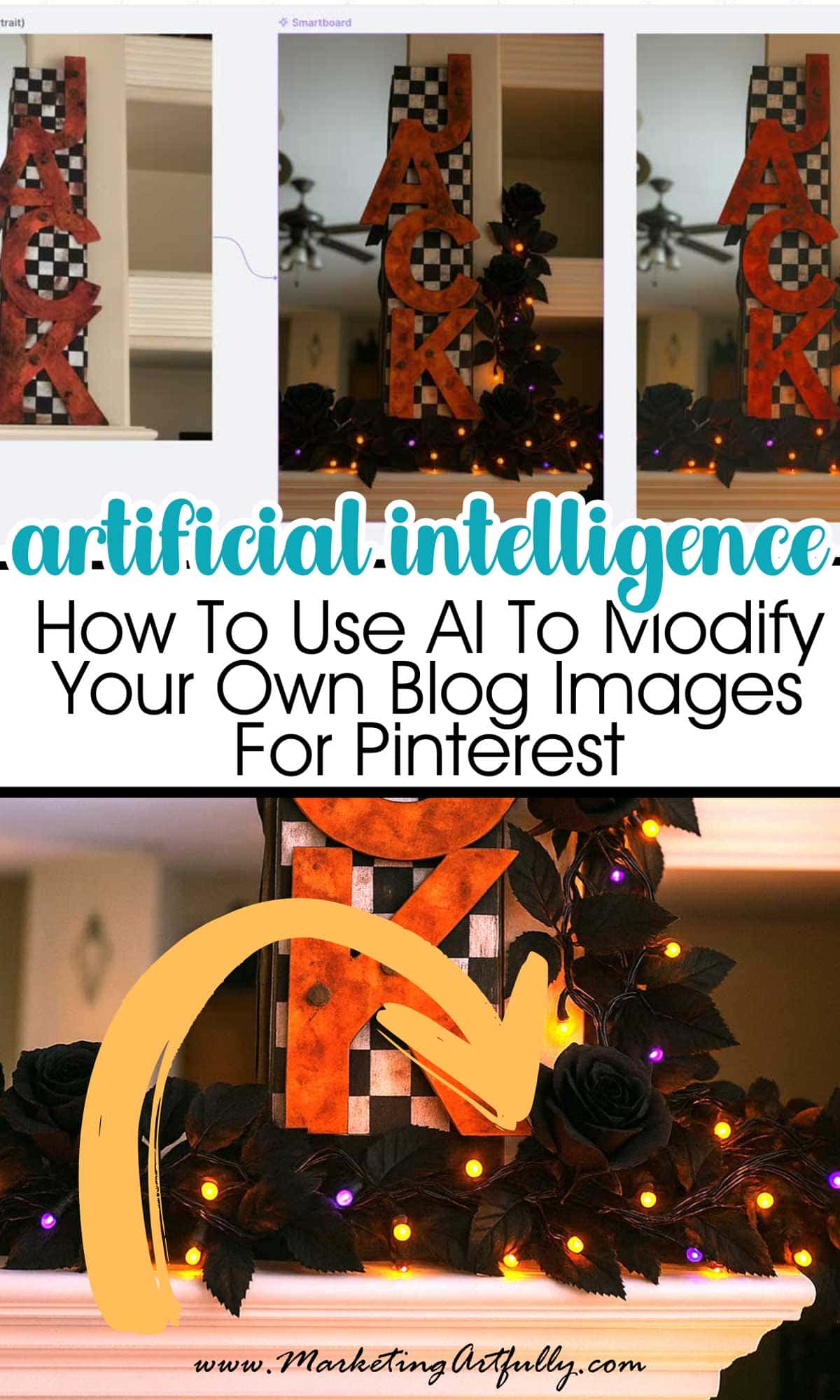 How To Use AI To Modify Your Own Blog Images For Pinterest